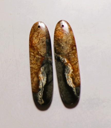 Coppia fiammiferi cabochon
