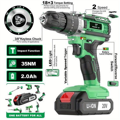 Trapano avvitatore a - trapano, e