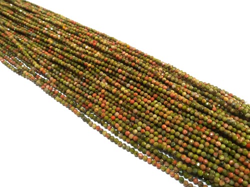 Aaa fili unakite rondelle 2 - unakite,