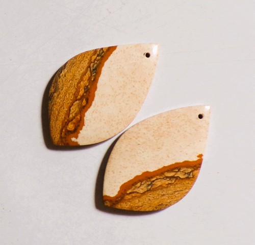 Coppia fiammiferi cabochon