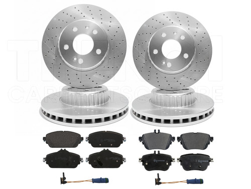 Set pastiglie dischi freno - set,