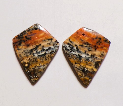 Coppia fiammiferi cabochon